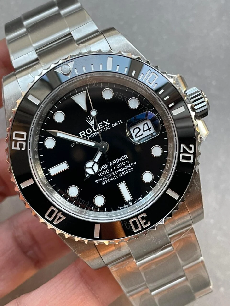 View 6 of VSF FACTORY 1:1 Rolex Submariner 41mm 126610 LN Best Edition Black Ceramic 904L Steel VS3235