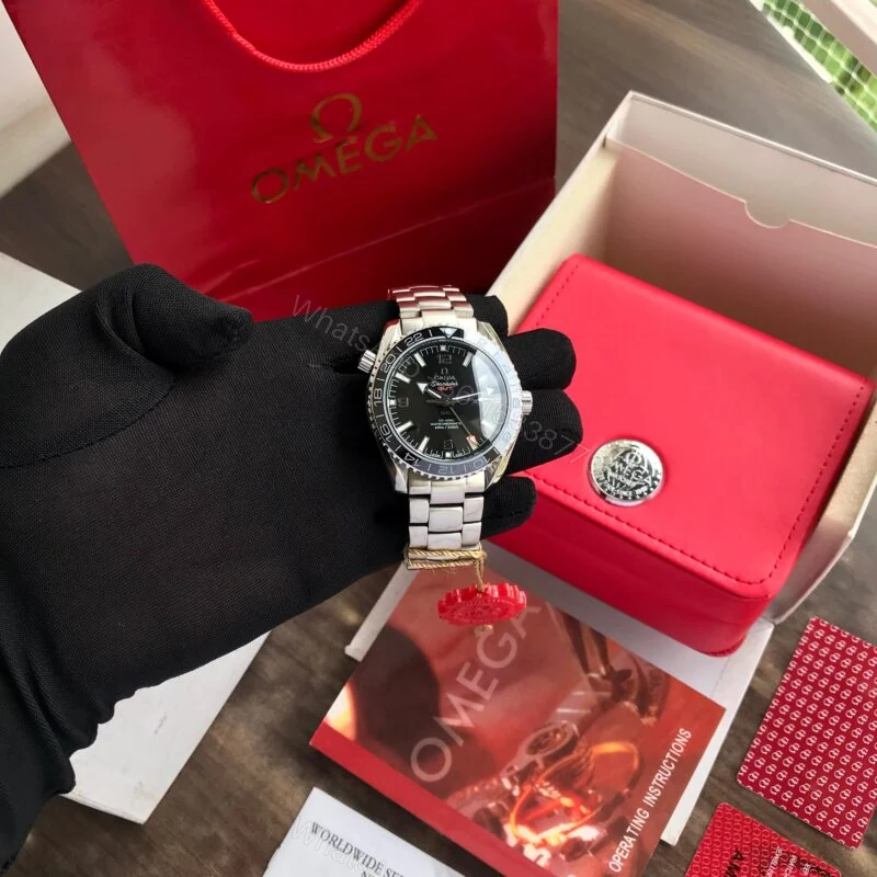 View 3 of Omega Planet Ocean GMT Black 43.5mm Automatic
