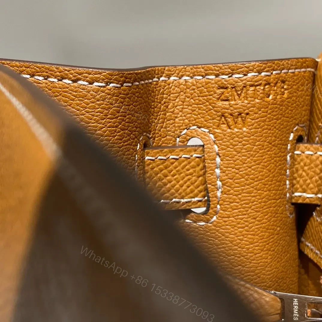 View 8 of HN 25CM IN GOLD EPSOM SILVER HARDWARE