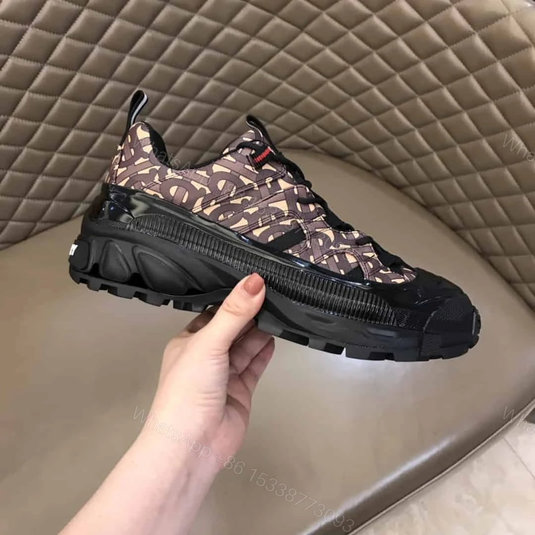 View 2 of BURBERRY MONOGRAM PRINT ARTHUR SNEAKERS – BBR033