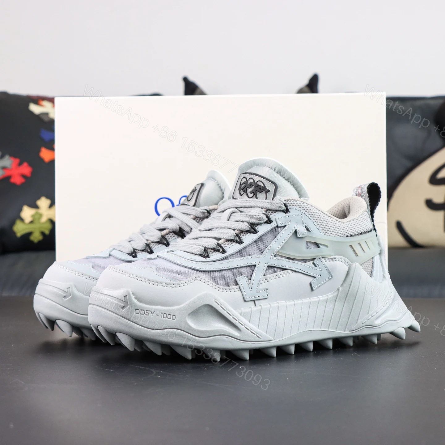 Off White ODSY 1000 Grey Reps — view 1