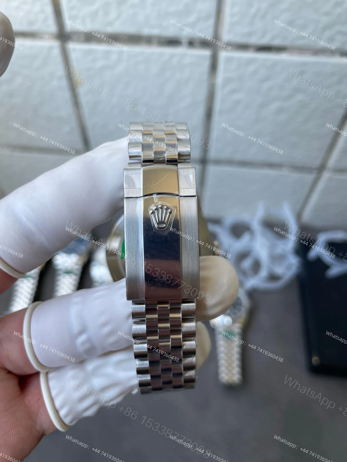 View 10 of Rolex Super Clone Watches 1:1 DateJust 41 126334 Black Diamond Jubilee