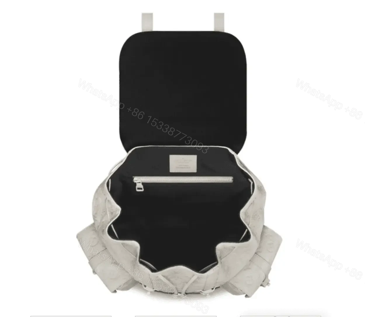 View 3 of Louis Vuitton Christopher Monogram Empreinte White