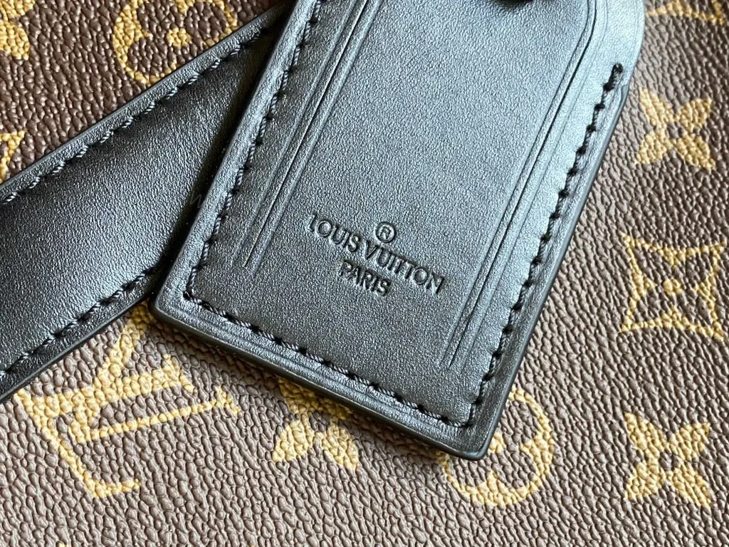 View 7 of Monogram City Carryall: Luxe LV Canvas Travel Duffle