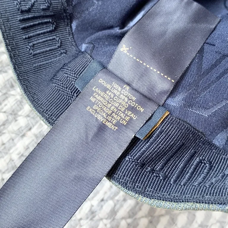 View 2 of Louis Vuitton Monogram Textured Cap - Luxe, Packable, Adjustable Fit