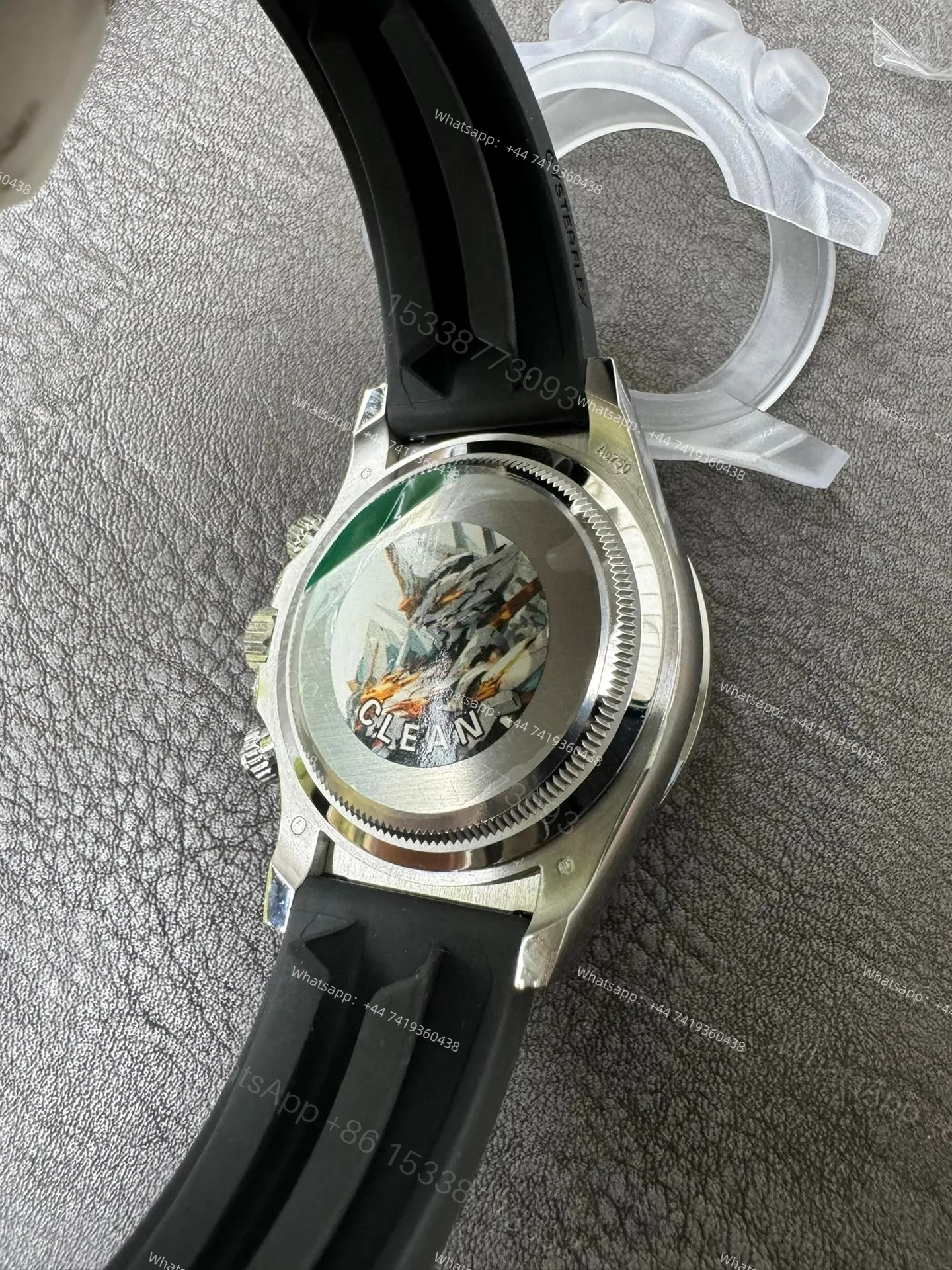 View 10 of Rolex Daytona Super Clone 126539TBR Diamond Gray Dial 4131 Movement