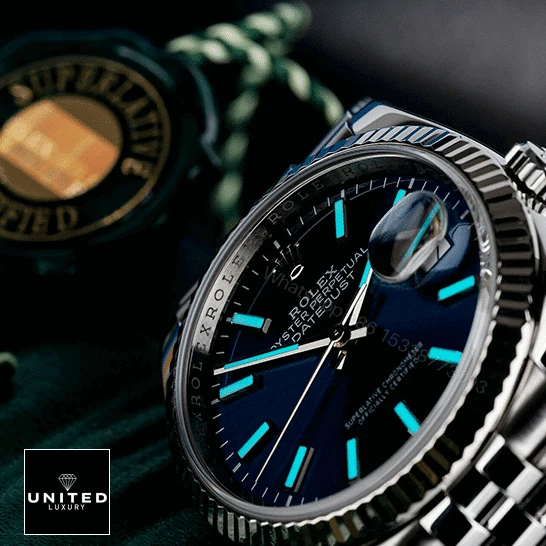 View 7 of Rolex Datejust 126334-0002 Blue Dial Replica
