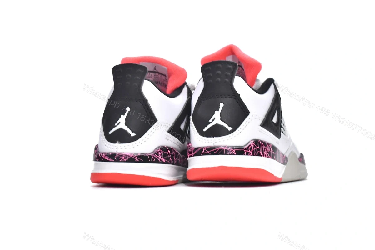 View 3 of Jordan 4 Kids Shoes Retro Flight Nostalgia BQ7669-116