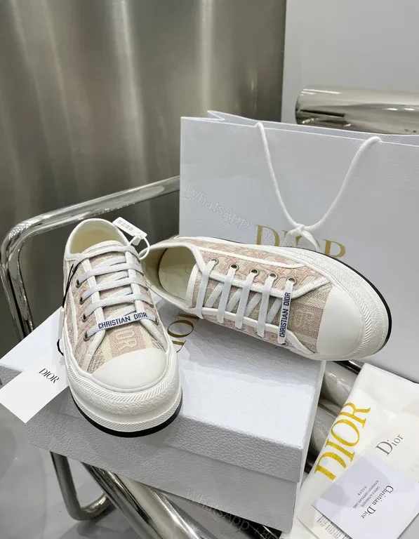 View 6 of Soft Monogram Knit Sneaker - Dior-Detail Luxury Sneakers