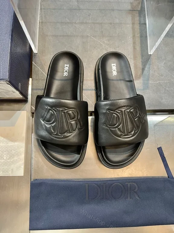 View 7 of Denim Monogram Luxe Slide: Everyday Couture Footwear