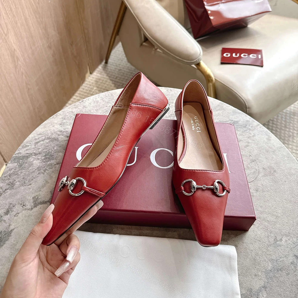 View 6 of GUCCI Women’s Vittoria ballerina