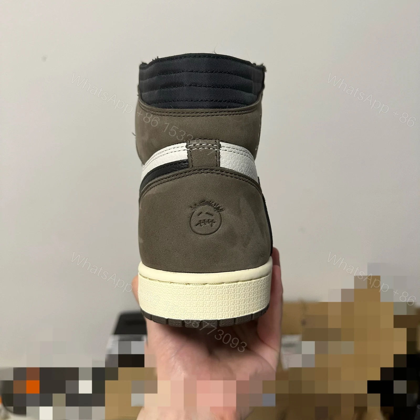 View 6 of Jordan 1 Retro High OG SP Travis Scott Mocha