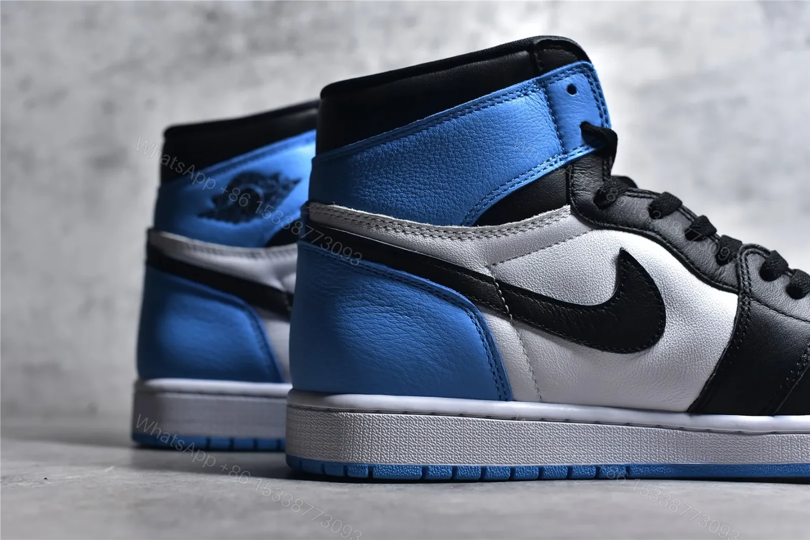 View 5 of Air Jordan 1 Retro High OG “UNC Toe” Reps