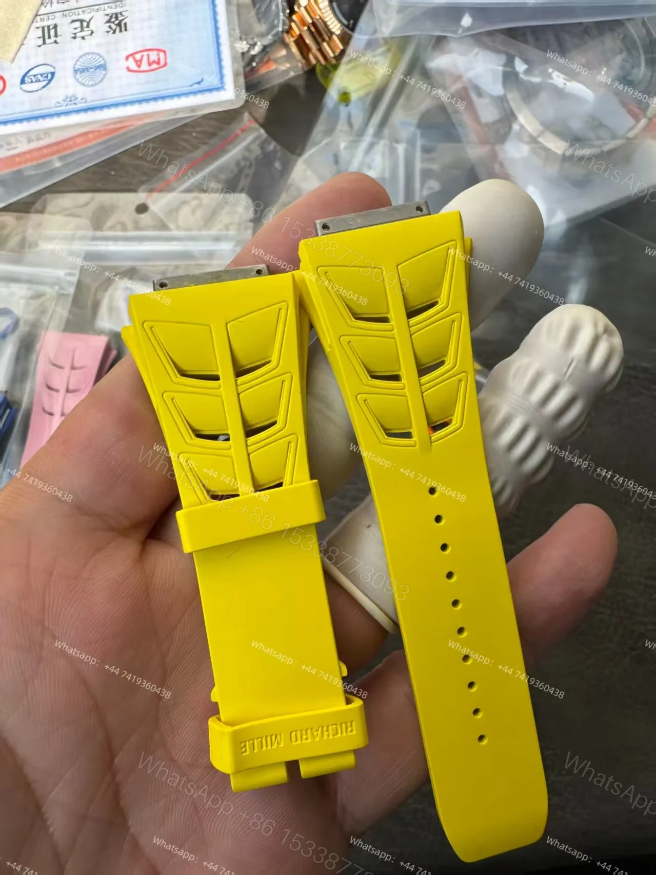 View 6 of Richard Mille RM055 Replacement Strap