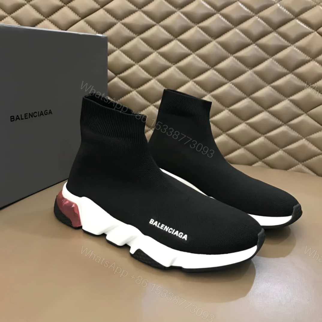 View 5 of BALENCIAGA SPEED CLEAR SOLE SNEAKERS – BB45