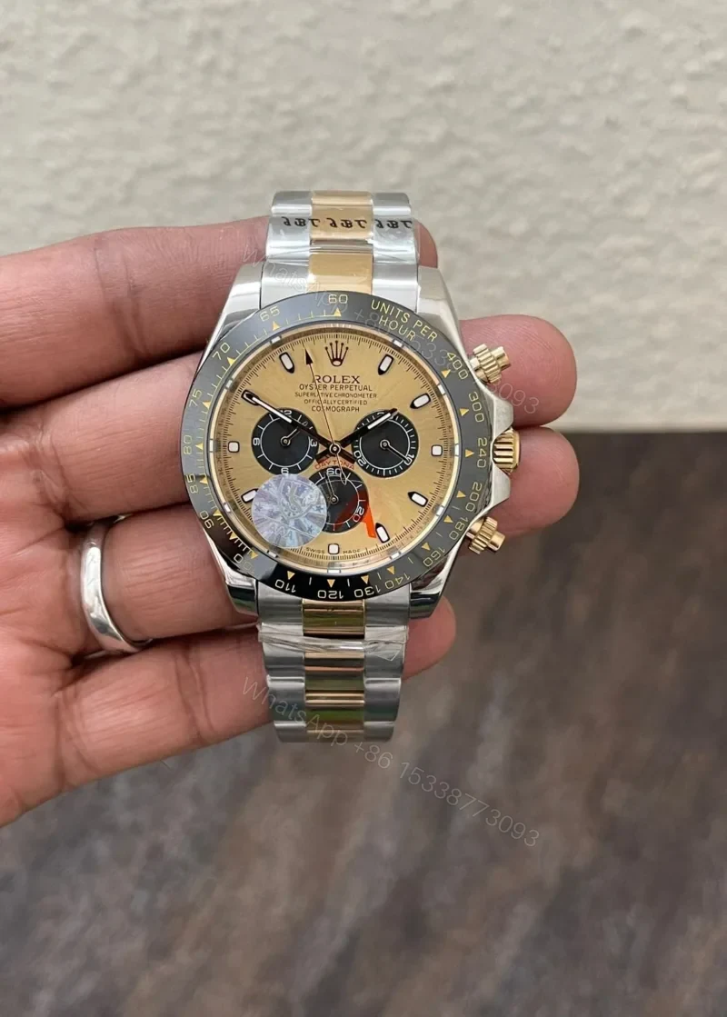 Rolex Oyster Perpetual Daytona Golden Dial 41mm Automatic — view 1