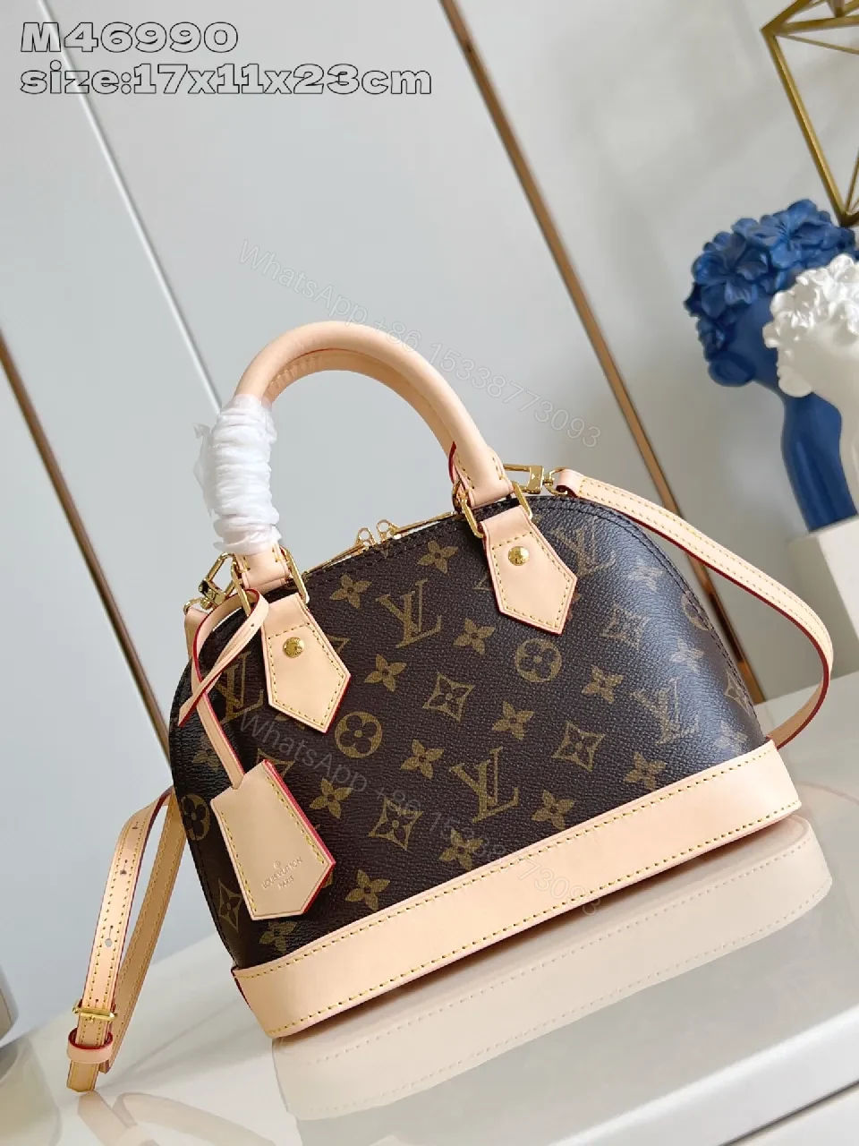 Structured Monogram Dome Bag: Luxe Everyday Carry — view 1