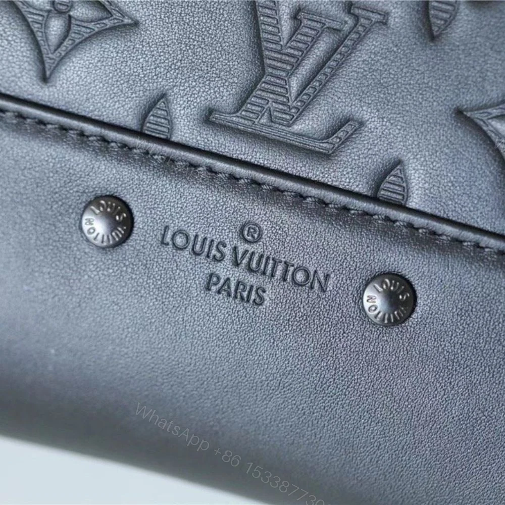 View 6 of Louis Vuitton Racer Backpack Monogram Shadow Black 41cm M46109