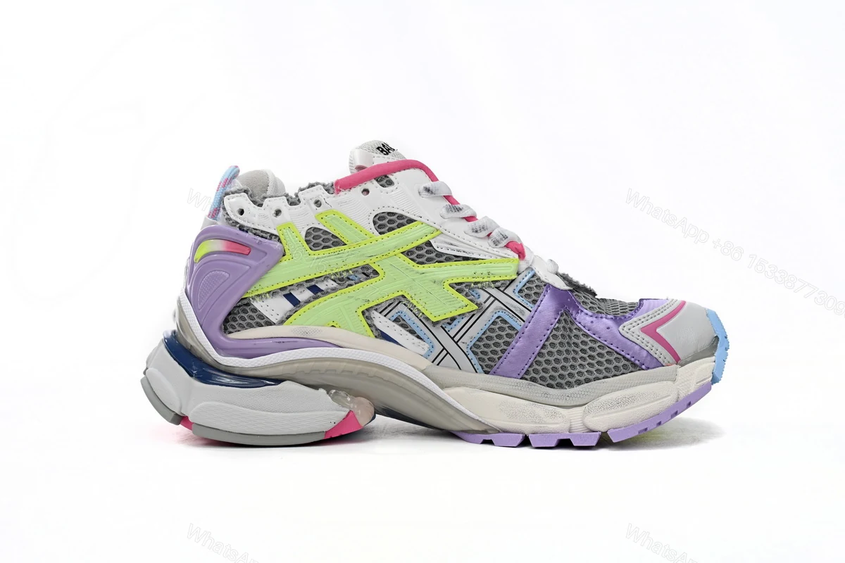 View 4 of Balenciaga Runner White Yellow Purple 677402 W3RH5 0308