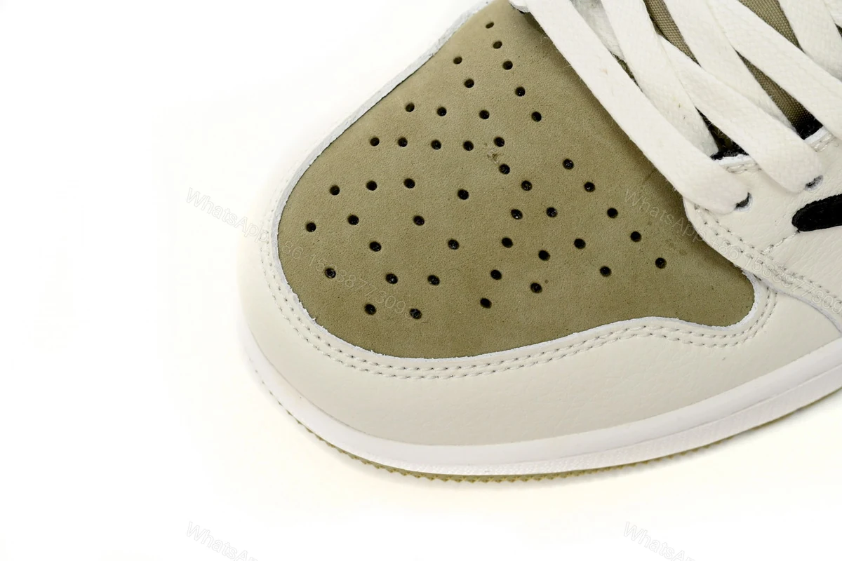 View 11 of Travis Scott x Air Jordan 1 Low Golf “Olive” FZ3124-200