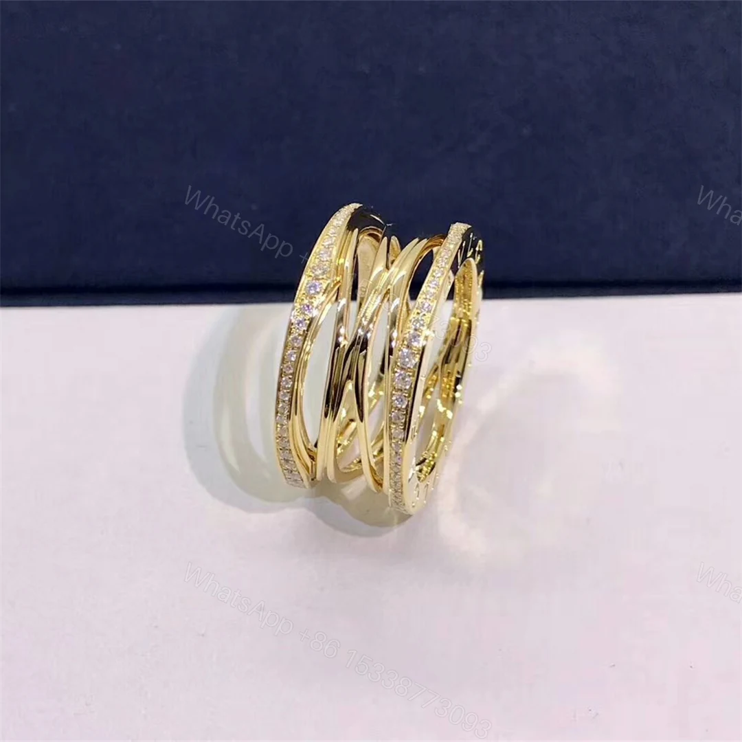 Bvlgari B.zero1 Design Legend four-band Ring — view 1