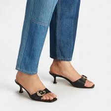 BUY FIRST COPY COACH ABIGAIL LUXURY SUMMER WEAR HEELS FOR WOMEN — view 1