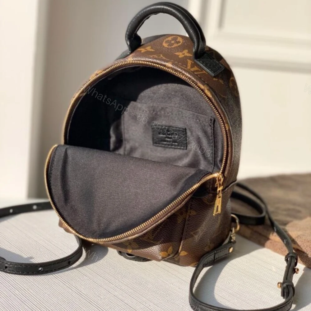 View 6 of Louis Vuitton Palm Springs Mini Backpack Brown 22Cm M44873