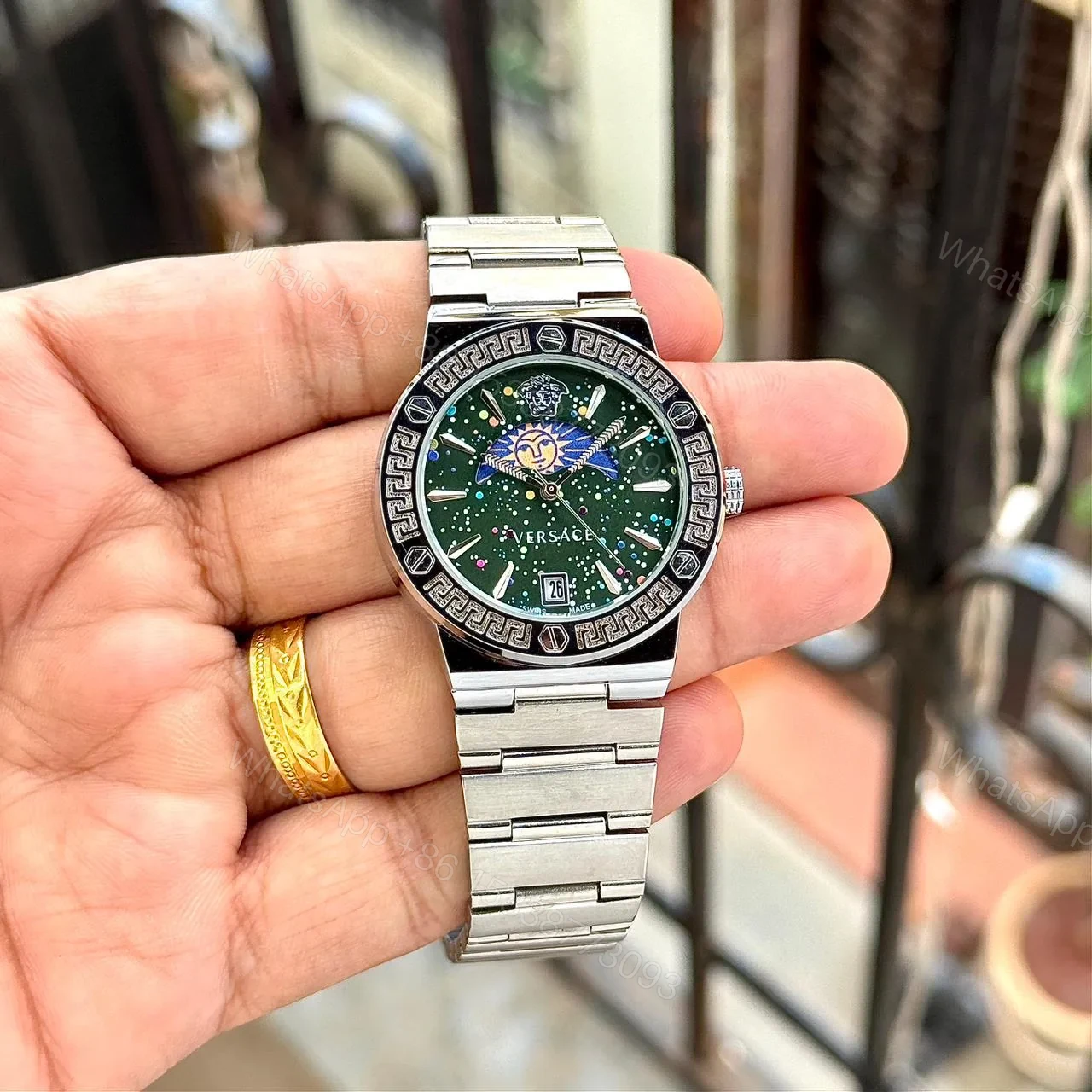 View 2 of Versace Cosmic Green