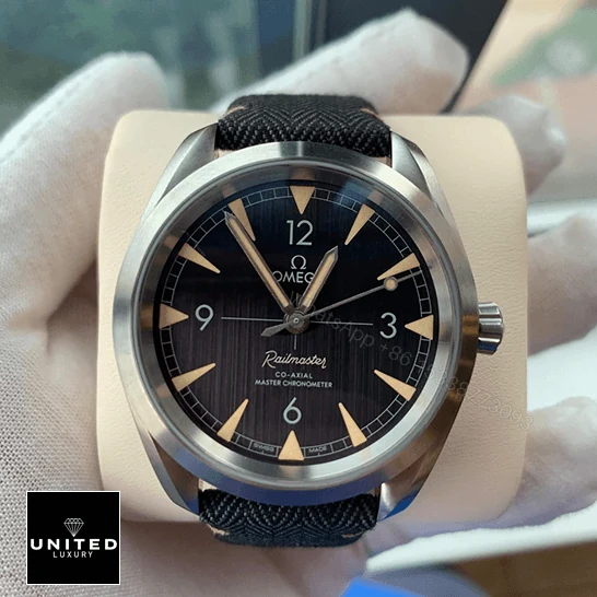 View 12 of Omega Railmaster Black Replica