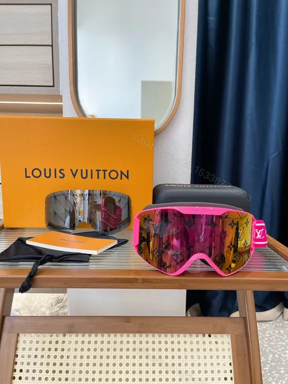 View 7 of Pattern LV-Style Goggles: Luxury Comfort, All-Day Vision