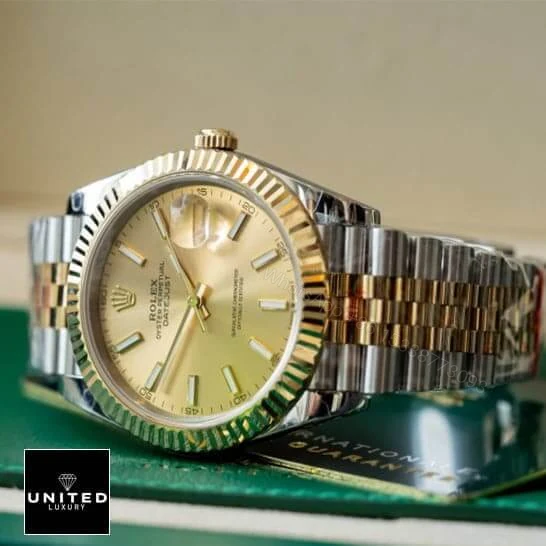 View 6 of Rolex Datejust 116233 Champagne Dial Replica