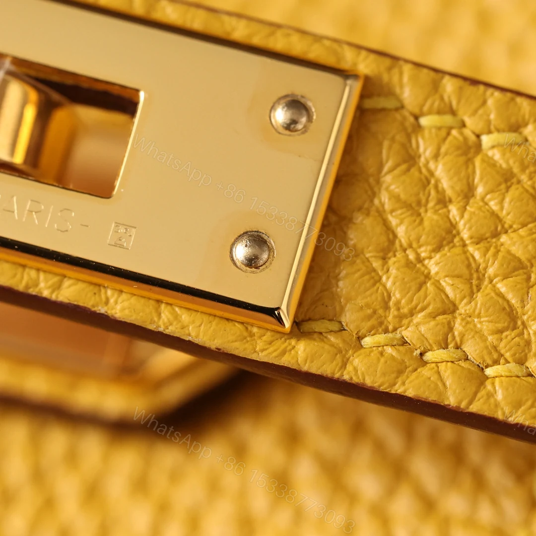 View 35 of 高仿Hermes*Birkin25Togo牛皮琥珀黃金扣/純手工