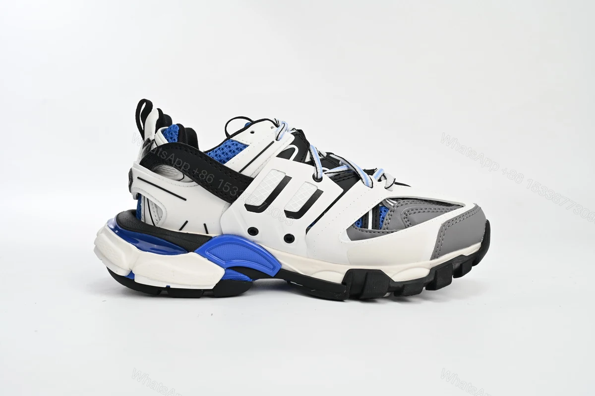 View 5 of Balenciaga Tess S.Black Black Grey White Blue 542436 W3SR6 2501