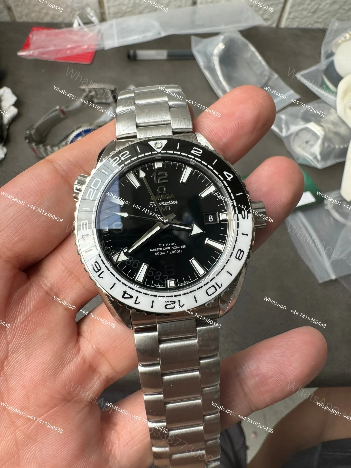 View 7 of Omega Super Clone Seamaster Planet Ocean 600M 215.30.44.22.01.001