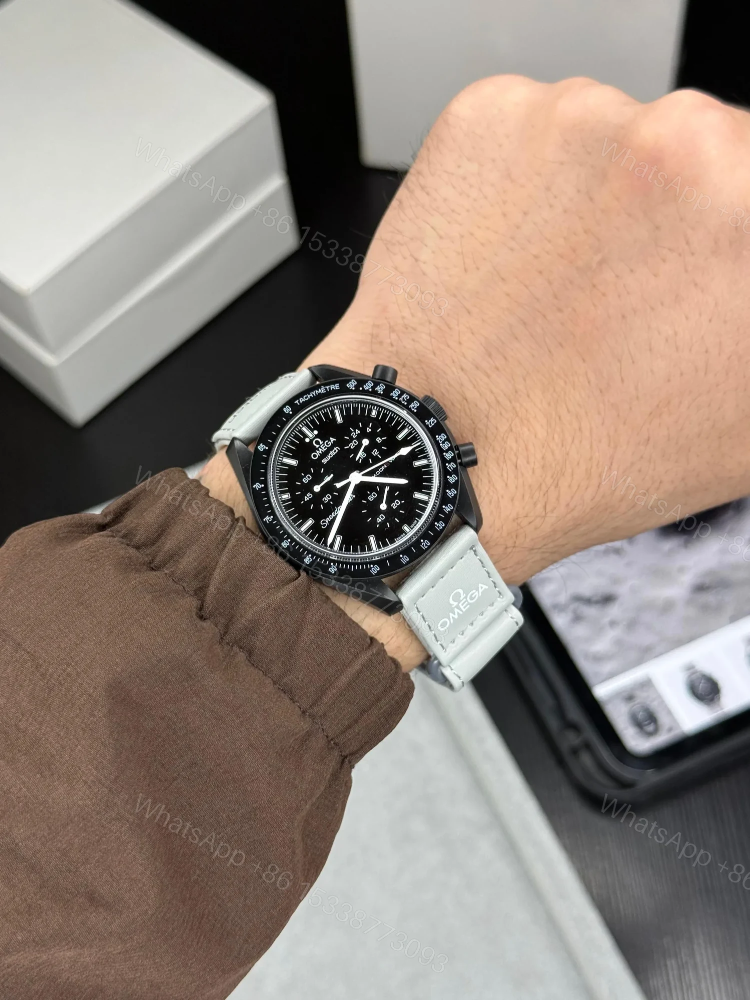 Swatch x Omega SA Bioceramic Moonwatch — view 1