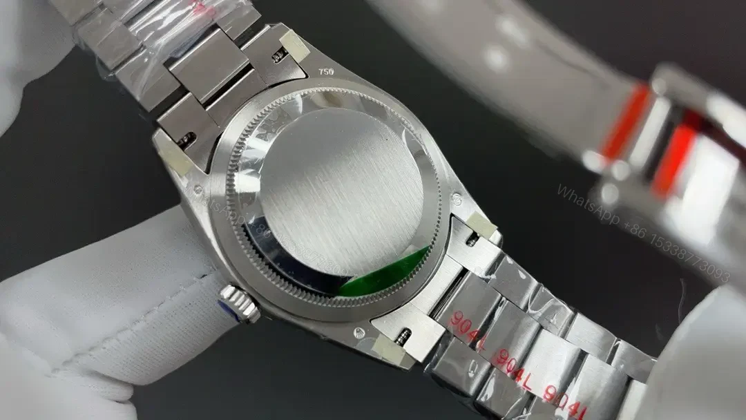View 6 of Rolex Day-Date 36 Platinum Baguette Ice Blue Roman President 128396TBR-0002