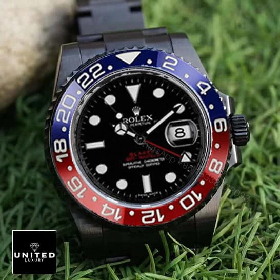 View 3 of Rolex Blaken 126710BLRO-0001 Pepsi Black Dial Replica