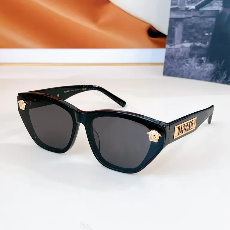View 7 of Bold Luxe Sunglasses with Versace Detailing