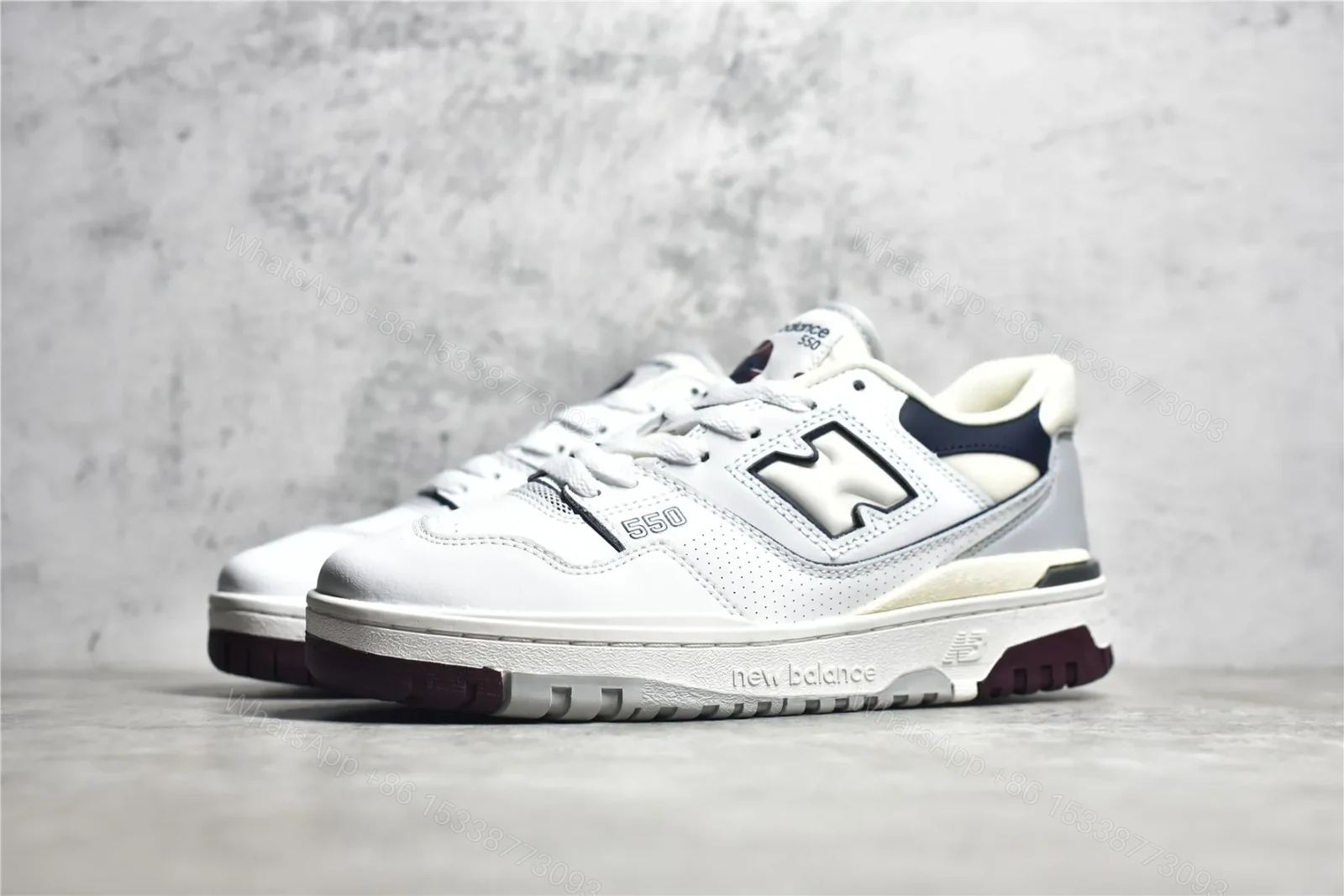 View 2 of New balance 550 White and Blue