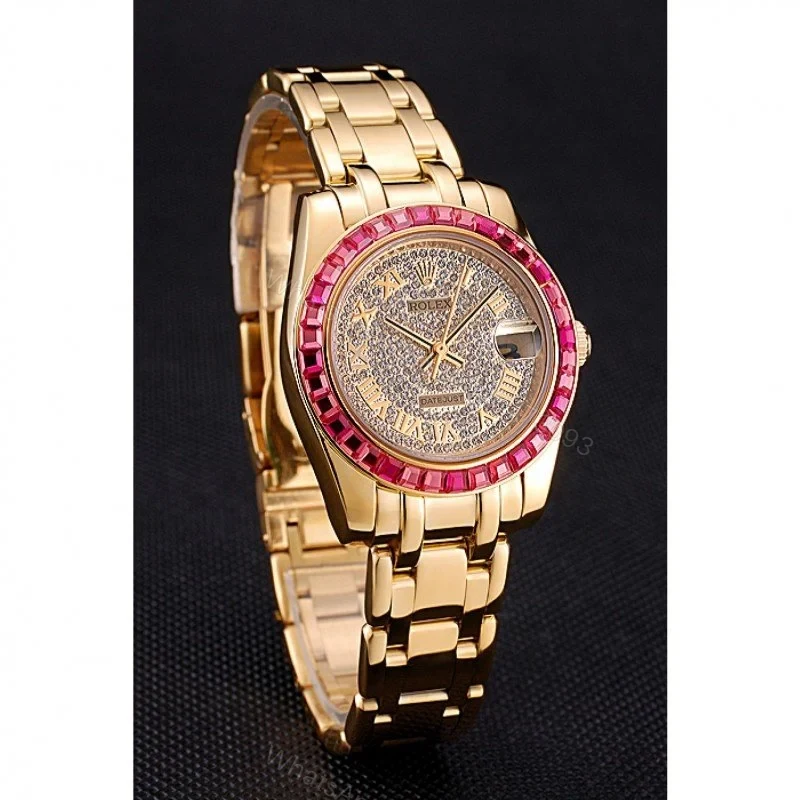View 3 of Replica Rolex Datejust Diamond Dial 622835 33 mm
