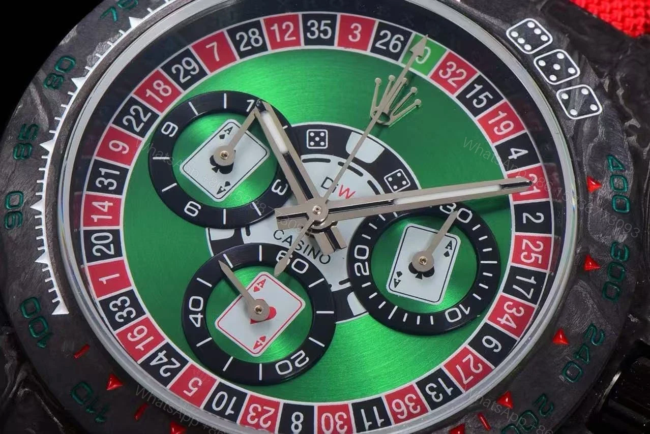 View 13 of Replica DiW Rolex Daytona Lucky Player Carbon (Casino Edition)