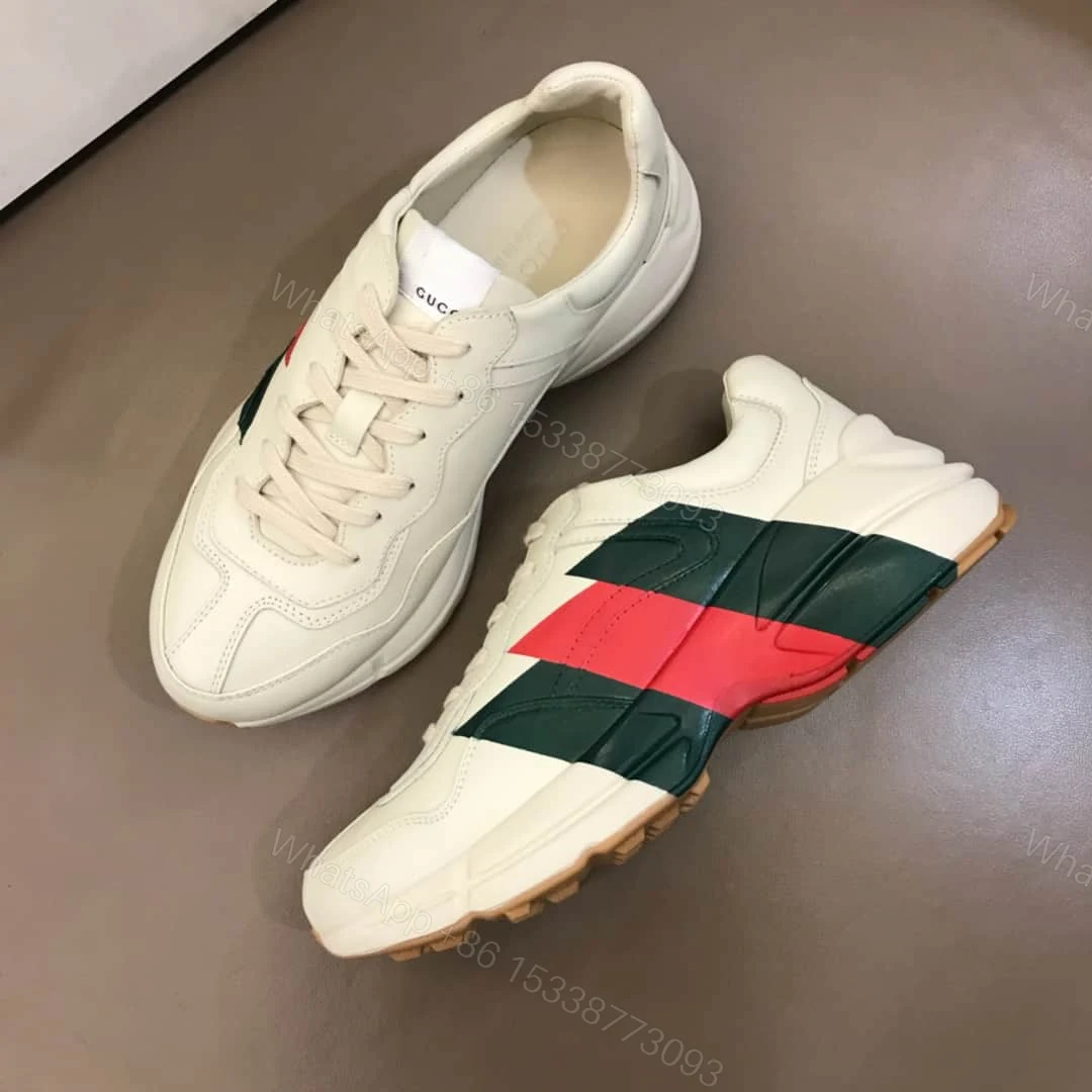 View 8 of GUCCI RHYTON WEB PRINT SNEAKER – GC58