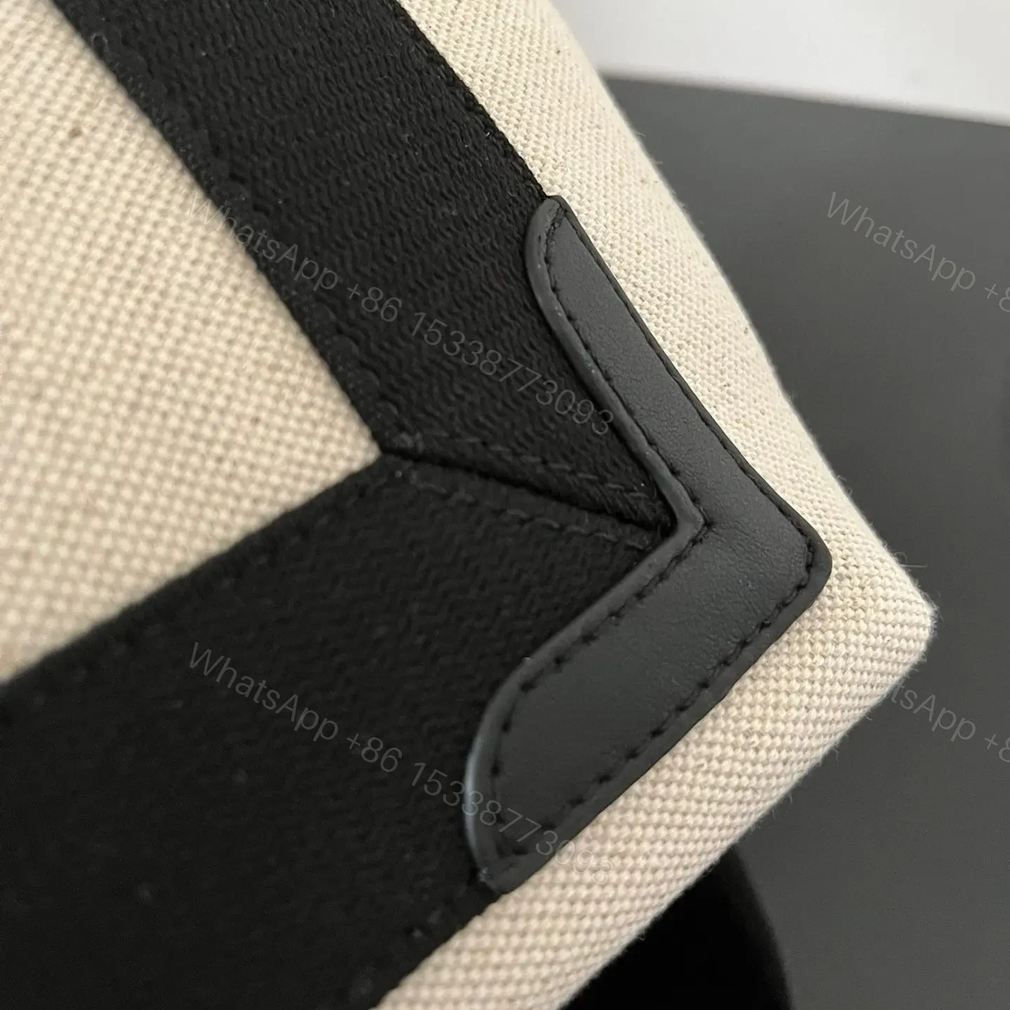 View 15 of 高仿BalenciagaNavyCabas帆布托特包35CM