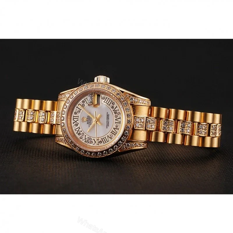 View 4 of Superclone Rolex Datejust White Dial 1453957 21 mm