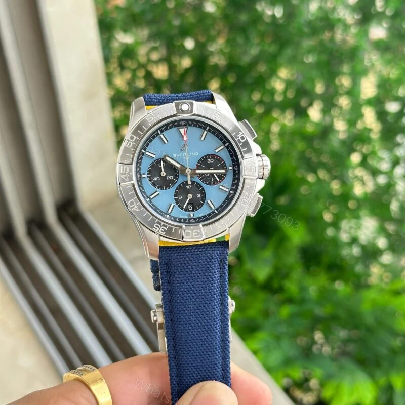 View 4 of Breitling Avenger B01 Chronograph 44 Blue Dial Quartz