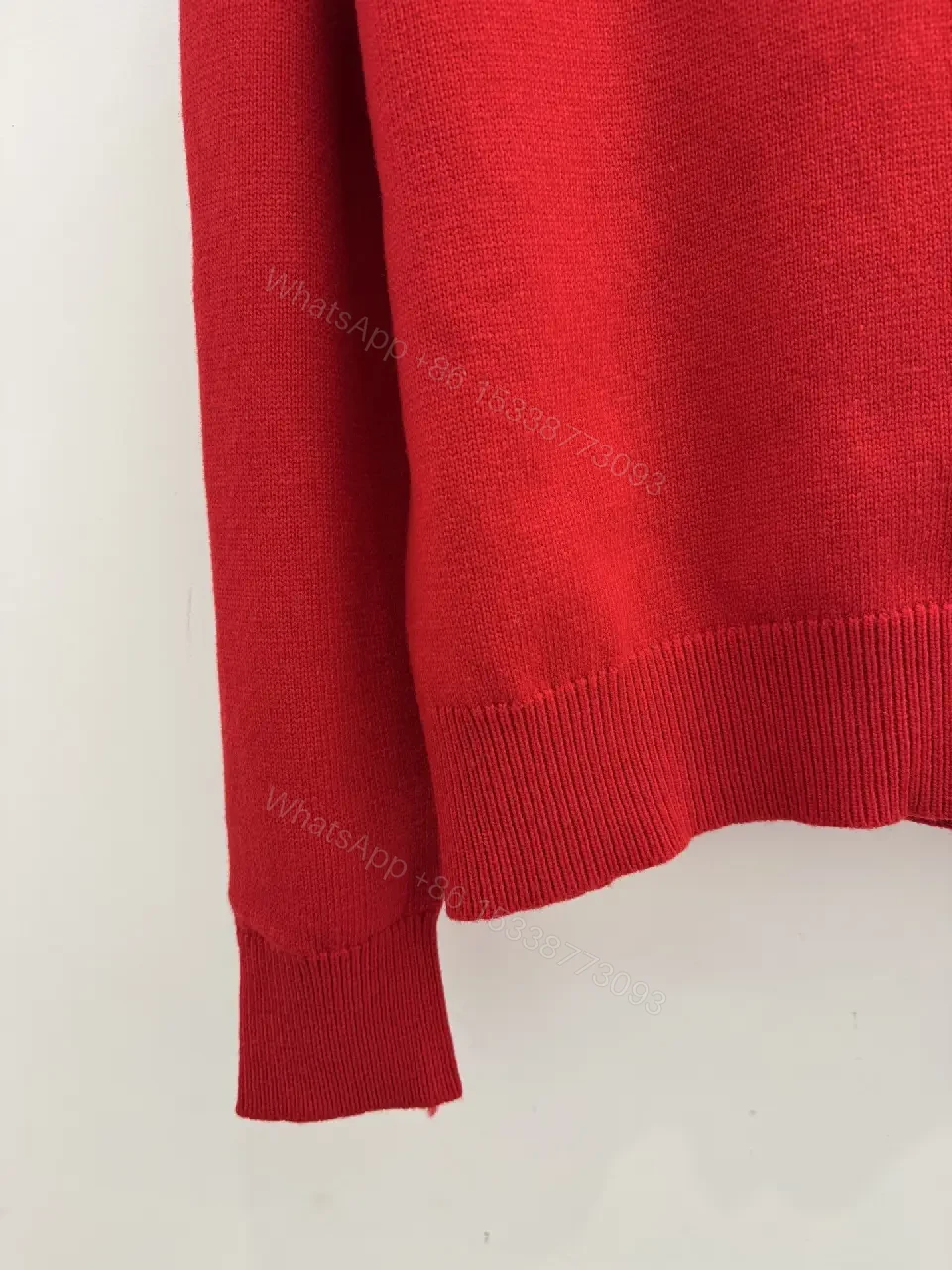 View 5 of Bold Logo Knit Sweater: Luxe Comfort, Designer-Brand Vibe