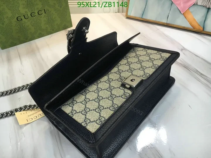 View 8 of Designer Gucci Dionysus Blue Mini Shoulder Bag DMS6287