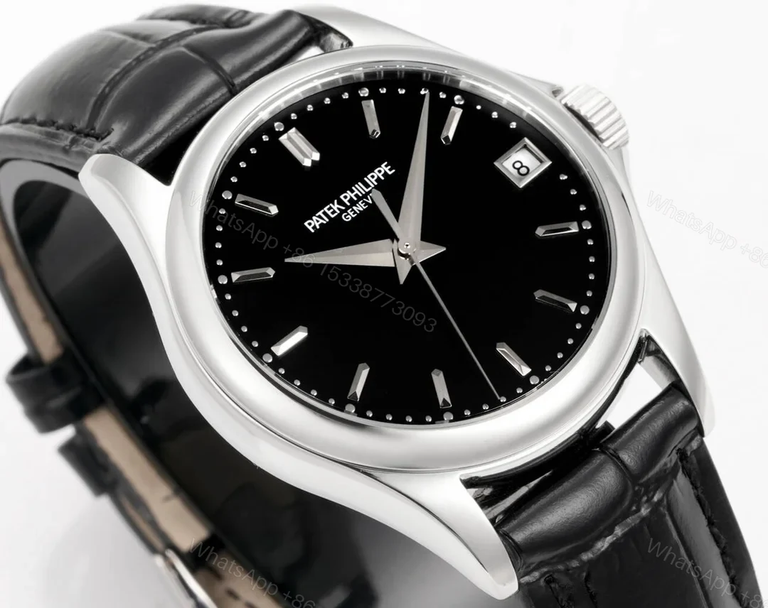 View 3 of Patek Philippe Calatrava 5227 White Gold Black Dial 5227G-010