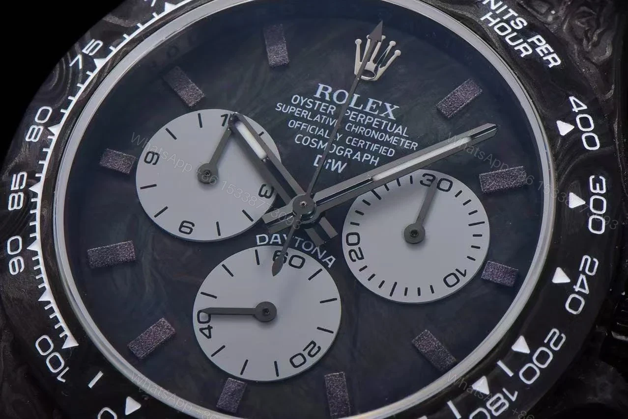 View 5 of Replica DiW Rolex Cosmograph Daytona Paul Newman Black