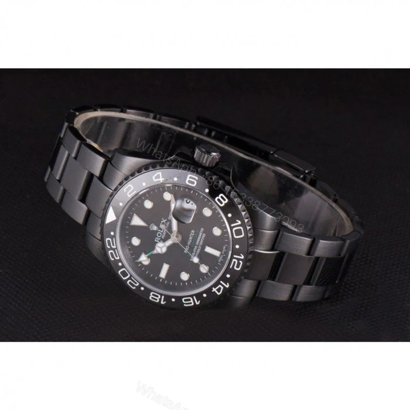 View 2 of Replica Rolex GMT-Master II Black Dial REP016829